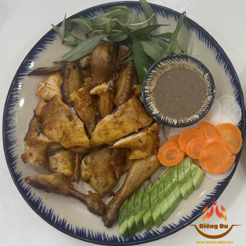 Gà nướng ngũ vị